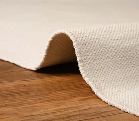 Dywan 100 % bawełna Zaran Organic Ecru 120 cm x 170 cm