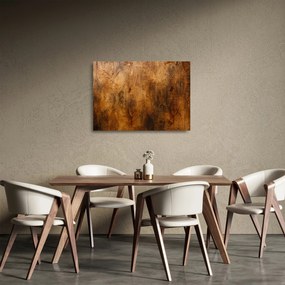 Obraz na szkle - Detal drewna (70x50 cm)