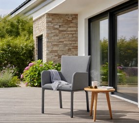 Tombolo - aluminiowe krzesło ogrodowe - Towar rozpakowany (N435)