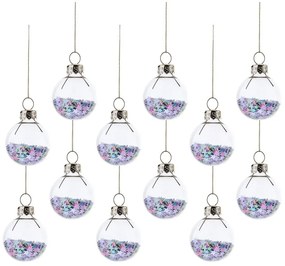 Szklane bombki zestaw 12 szt. ø 3 cm Stars Mini – Sass &amp; Belle