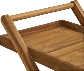 Barek na kółkach z litego drewna 50x86 cm Pasaku – House Nordic