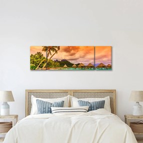 Obraz - Bora Bora Island (170x50 cm)