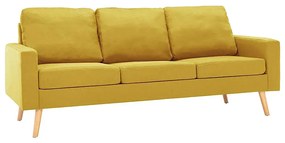 3-osobowa żółta sofa - Eroa 3Q