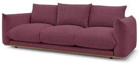 Bordowa sofa 265 cm Ernest – Bobochic Paris