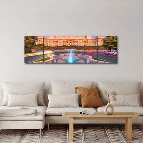 Obraz - Bukareszt, Rumunia (170x50 cm)