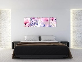 Obraz - Akwarelowa łąka (170x50 cm)