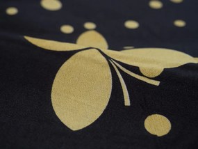 PrzytulneMieszkanie.pl PrzytulneMieszkanie.pl Pościel z mikrowłókna VISATA czarna Rozmiar pościeli: 70 x 80 cm | 140 x 200 cm