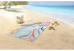 Aksamitny ręcznik plażowy 100x180 cm Magic – Good Morning