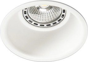 Zestaw 3 nowoczesnych reflektorów podtynkowych biały - Dept