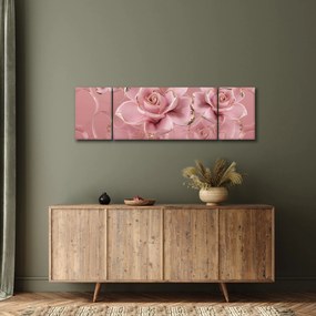 Obraz - Dekoracje kwiatowe (170x50 cm)