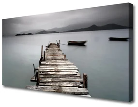 Obraz Canvas Most Morze Architektura