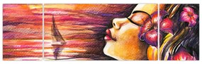 Obraz - Wspomnienia lata (170x50 cm)