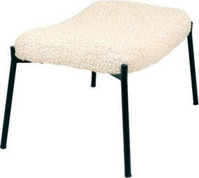 Kremowy podnóżek z imitacji futra Glasgow – House Nordic