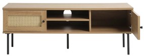 Szafka pod TV w dekorze dębu w naturalnym kolorze 120x43 cm Pensacola – Unique Furniture