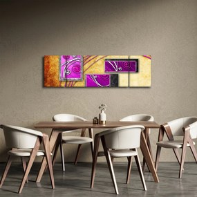 Obraz abstrakcji (170x50 cm)