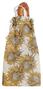 Worek na chleb z domieszką lnu Really Nice Things Bag Sunflower, wys. 42 cm