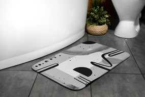 Dywanik pod prysznic Dywanik pod prysznic Geometryczne wzory