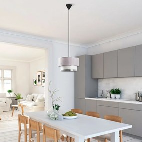 Lampa wisząca Cake - Grey, Silver