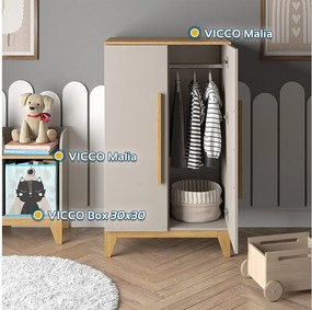 Szafa dziecięca dąb kaszmirowy 70x53.4x120 malia