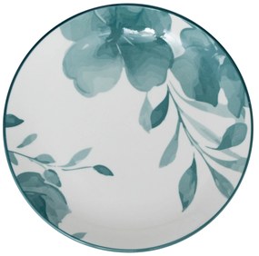 Talerze deserowe porcelanowe LILY, 6 sztuk x Ø 19 cm