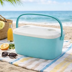 Lodówka turystyczna 20 l, turkusowy
