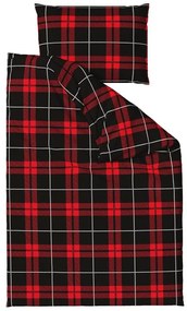 PrzytulneMieszkanie.pl PrzytulneMieszkanie.pl Pościel z mikrofibry ALBURY czerwona Rozmiar pościeli: 2 szt 70 x 90 cm | 200 x 220 cm