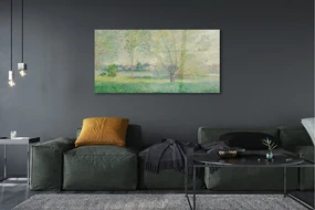 Obraz na szkle Wierzby - Claude Monet