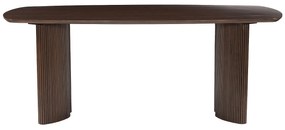 Stół do jadalni dla 8 osób z drewna akacjowego - Naturalny ciemny - TAMENIA marki Maison Céphy