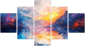 Obraz - Malarstwo krajobrazowe (125x70 cm)