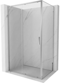 Mexen Exo kabina prysznicowa rozsuwana 110 x 80 cm, transparent, chrom - 8151-110-080-01-00