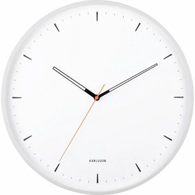 Karlsson 5940WH designerski zegar ścienny 40 cm, biały