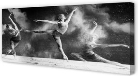 Obraz na płótnie Baletnice w Tęczy Dymu