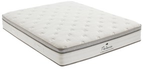 Materac 160 x 200 cm z kieszeniowymi sprężynami 7 stref komfortu TPE grubość 28cm - ONEBIA od PALACIO