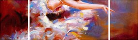 Obraz - Baletnica, malarstwo (170x50 cm)