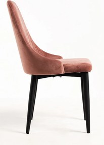 Zestaw 4 Krzese Kan Aksamitne