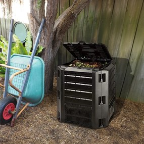 Prosperplast Kompostownik ogrodowy - Compogreen 380 l czarny