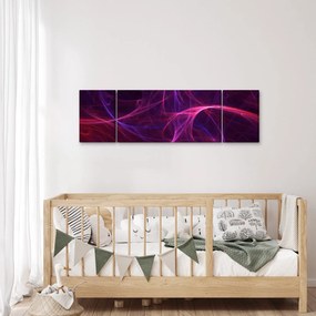 Abstrakcyjny obraz krzywych (170x50 cm)