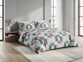 PrzytulneMieszkanie.pl PrzytulneMieszkanie.pl Pościel z mikrofibry PULINA szara Rozmiar pościeli: 2 szt 70 x 80 cm | 160 x 200 cm