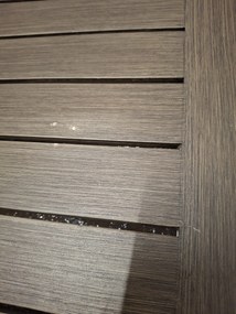 Doppler EXPERT WOOD Plus - ogrodowy rozkładany stół aluminiowy 150/210 x 90 x 75,5 cm - Towar z drobną wadą (N640)