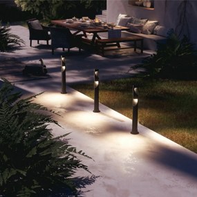 Philips Desi GardenLink słupek zewnętrzny LED Low Voltage 3 szt., 70 cm, 3x1,5 W, 3x180 lm, 2700 K