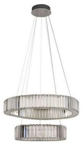 LED regulowany żyrandol na linkach LED/65W/230V 3000-6500K chrom + DO