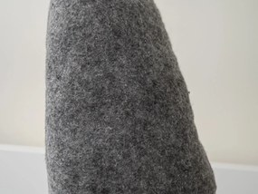Dekoracyjny skrzat GNOME 90 cm, szary