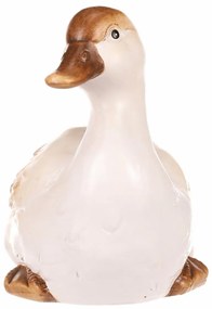 Ozdoba ogrodowa Kaczka, 17 x 10 x 17 cm, ceramika