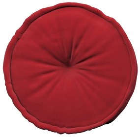 Czerwony worek do siedzenia Posh Velvet – Yellow Tipi