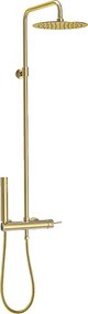 Luisa kolumna prysznicowa mechaniczna Szczotkowane złoto 250 - Essebagno