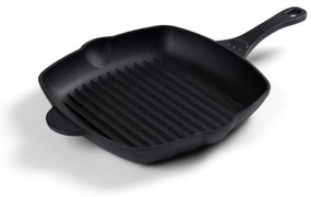 Żeliwna patelnia grillowa 28x28 cm – Holm