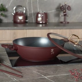 BerlingerHaus Wok z pokrywką Leonardo 30 cm