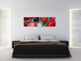 Obraz warzyw (170x50 cm)
