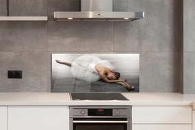 Panel szklany do Kuchni Baletnica w Białej Sukni