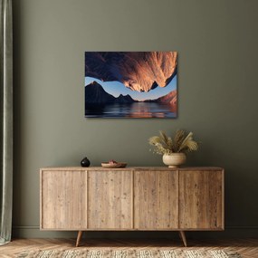 Obraz - Klify 3D (70x50 cm)